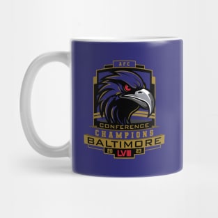 AFC Champs Ravens 2023 Mug